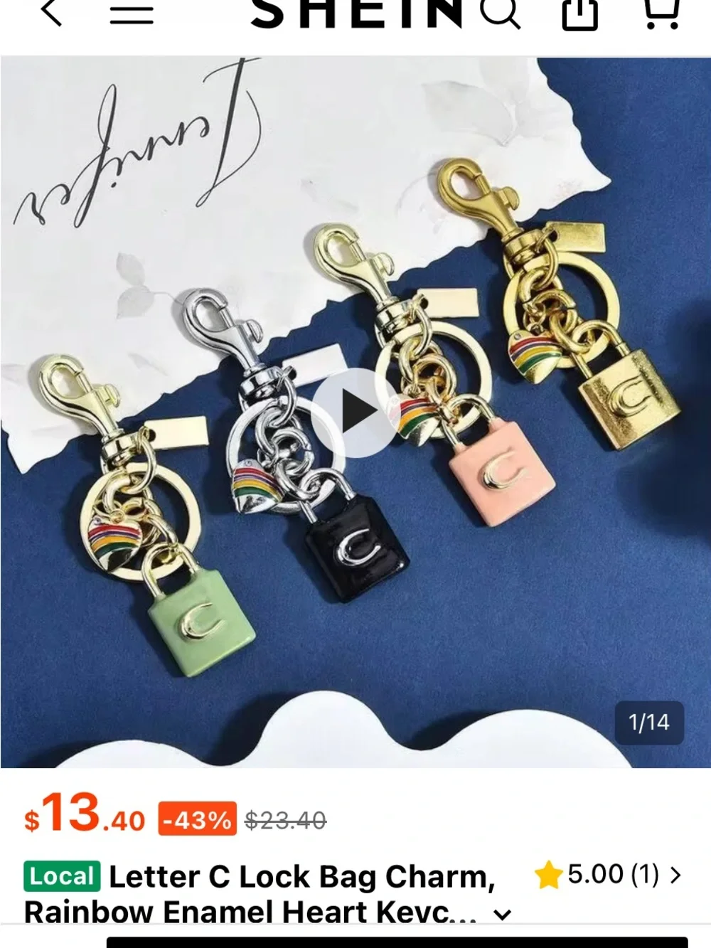 Coach key chains- BEWARE